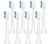 8pcs Replacement Toothbrush Heads Compatible with Philips Sonicare Electric Toothbrush Professional Brush Heads Refill 4100 5100