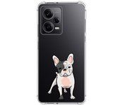 Funda Silicona Antigolpes para Xiaomi Redmi Note 12 Pro 5G diseño Perros 06 Dibujos
