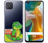 Tumundosmartphone Funda Gel Transparente para Oppo Reno 4Z 5G diseño Coco Dibujos