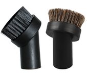 Cepillo para aspiradora 2 piezas Cepillo para aspiradora Cepillos para el polvo Boquilla para cepillo para muebles para aspiradora Accesorios para cepillos para muebles Aspiradoras para aspiradora universal Diámetro 32 mm