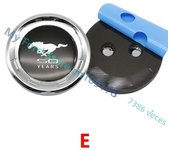 1PC 150mm car trunk emblem sticker high quality for Mustang 5.0 ROUSH SHELBY GT 500 Cobra LAGUNA SECA trunk personalized styling