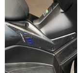 Pegatinas 3D de Resina Gel Decoraciones y Protecciones para Motos Boomerang compatibles con Yamaha Xmax 125-300 de 2023 - Color Azul
