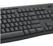 Logitech mk370 pack inalambrico usb teclado multimedia + raton 1000dpi 3 botones - uso ambidiestro - color negro