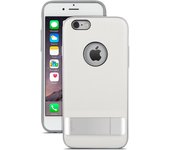 Kameleon - funda de diseño con pie de apoyo de aluminio - compatible con iPhone 6 / 6s - Blanco marfil