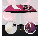 Demon Slayer Katana Umbrella Kimetsu Rengoku Sword Raincoa Black Parasol Real Size Japanese Katana Samurai Sabre Anime Umbrella