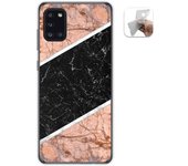 Tumundosmartphone Funda Gel Tpu para Samsung Galaxy A31 diseño Mármol 07 Dibujos