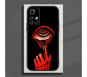 Anime Art Eye of Fear Phone Case For Redmi Note 12 11 10 9 8 Pro Plus S T 5G Matte Frosted Translucent Cover