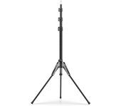 1.9M/75Inch Aluminium Light Stand Photography Light Tripod Monopod Light Bracket for LED Video Light Flash Travel 1/4 Screw