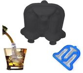 Molde divertido para cubitos de hielo, molde de silicona para cubitos de hielo de broma, bandeja novedosa para cubitos de hielo para adultos, ideal para bares, cócteles, whisky, bebidas frías, té, café y decoraciones para despedidas de soltero.