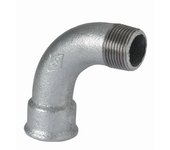 F1 curva 90 m-h 11/2 galvanizado