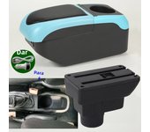 For Opel Corsa D Armrest box For Opel Corsa Car armrest Auto Storage Box Arm Bracing heighten Interior Details Car accessories