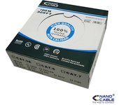 Nanocable - cable de red bobina 100m rj45 cat.6 ftp rigido awg24