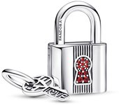 Pandora Charm Colgante Candado y Llave 790088C02 , para Mujer