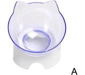 Non-Slip Cat Bowl Pet Water Food Feed Dog Bowls Pet Bowl 45° Neck Protector Cat Pet Food Water Bowl Kitten Supplies