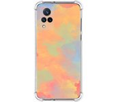 Funda Silicona Antigolpes para Vivo V21 5G diseño Acuarela 08 Dibujos