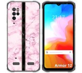 Funda Silicona para Ulefone Armor 12 5G diseño Mármol 04 Dibujos
