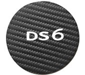 2 PCS Carbon Fiber PU Leather Water Cup Holder Pads For Citroen DS SPIRIT DS DS3 DS4 DS5 DS6 DS7 DS9 Auto Interior Accessories