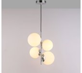 Barcelona LED Lámpara colgante bola cristal "TANNA" - E27 - Ø 15cm
