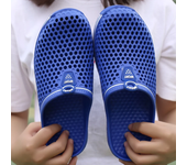 Summer Couple Breathable Half Slippers Men Outdoor Baotou Hole Sandals Beach Flip-flops Men's Casual Flip-flops Platform Sandals