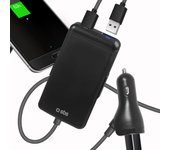 Cargador de Batería Coche 7000 mAh con 4 USB SBS