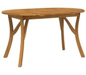 Mesa de Jardín Madera maciza de Acacia 150x90x75 cm