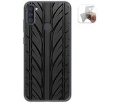 Tumundosmartphone Funda Gel Tpu para Samsung Galaxy A11 / M11 diseño Neumatico Dibujos