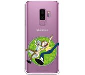 Funda original compatible con Samsung Galaxy S9 Plus - Rick y Morty Acid