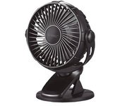 Gsc Evolution Mini Ventilador USB Tipo Clip Fune 3W Negro - Comodidad y Frescura Inmediata