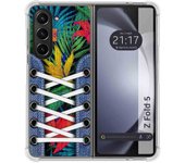 Funda Silicona Antigolpes para Samsung Galaxy Z Fold 5 5G diseño Zapatillas 12 Dibujos