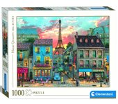 Puzzle 1000 Piezas Calles de Paris - Francia Clementoni