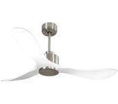 Ventilador de techo Reversible Termostato Wifi Motor DC Techos Inclinados Mando a Distancia Hypersilence Memoria