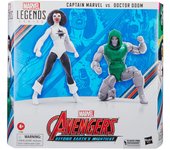 Figura Captain Marvel vs Doctor Doom Beyond Earths Mightiest Los Vegadores Avengers Marvel 15cmFigura  Coleccionable - Idea de Regalo- Mercancia Oficial - Juguetes para Niños y Adultos - Movies Fans - Muñeco para Coleccionistas y Exposición