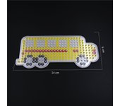 Fuse Pixel Art Puzzle Pegboards Patterns Templates Ironing Paper White Plastic Tweezers for 5mm Hama Beads 3D Toys Children Gift