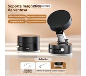 Vacuum Magnetic Suction Car Phone Holder Reusable For Apple iPhone 12 13 14 15 16 Pro Max Galaxy S24 Pixel Huawei Honor Xiaomi