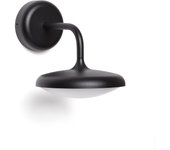 Ledkia Aplique de Pared Exterior LED 12W Aluminio Mixi Negro