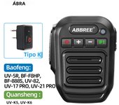 Wireless Headset Bluetooth Earpiece with Charger for Baofeng UV-5RH AR-152 quansheng K5 K6 Retevis TYT Kenwood Two Way Radio