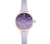 Smartwatches Reloj de silicona para mujer, reloj deportivo para mujer, reloj informal con correa de cuero con detalles de cristal, reloj con pantalla analógica