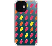 Funda compatible con iPhone 13 Mini - Patron helados