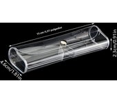 Ultralight Portable Reading Glasses Case Box Transparent Small Storage Holder Eyeglasses Organizer for Men and Women