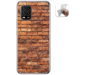 Tumundosmartphone Funda Gel Tpu para Xiaomi Mi 10 Lite diseño Ladrillo 04 Dibujos