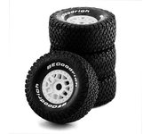 4Pcs 138mm 1/7 Desert Short Course Truck Tire 17mm Wheel Hex for ARRMA Mojave TRAXXAS UDR Yikong DF7 FS Off-road Buggy RC Car