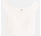 TOMMY HILFIGER DW0DW20238 Camisetas Manga corta Mujer Blanco