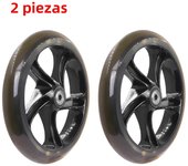 For Razor and Adult Kick Scooters Solid Wheels 200mm Adult Scooter Wheels with ABEC 7 Bearings Replacement Kick Scooter Wheel