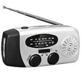Radio Solar, manivela de Radio meteorológica,Radio portátil - Radio meteorológica, Radio Solar portátil, Linterna LED para Correr, Caminar, casa, Supervivencia, Camping