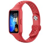 Sport Silicone Strap for Huawei Band 9 8 7 Smart Watch Replacement Wristband Correa Bracelet Breathable Strap for Huawei Band 6