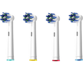 4/8/12/16Pcs Electric Toothbrush Heads Dental Nozzles Deep Clean Replacement Brush Heads for Oral B Cross Action White/Black