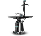 Cecotec 5086 Total Iron 10100 Pro. Centro de Planchado Inteligente con Plancha Vertical y Horizontal Succión e Inflado 5 Programas para 5 Tejidos 220 g/min y 5 Bares.