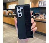 Ultra-thin Matte Silicone Wrist Strap Case For Samsung Z Fold 6 ZFold5 zFold4 Fold3 5G Folding Luxury Shockproof Hard Back Cover