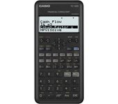 Casio Calculadora científica FC-100V-2 Calculadora Financiera, 16,2 x 7,7 x 1,4 cm, Negro