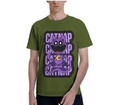 Catnap Cat Nap Poopy Time Oversized t-shirt New Streetwear O-Neck Cotton T shirt Y2k Top Clothing